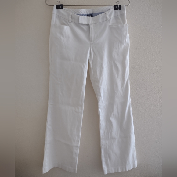 White Original Button-Tab Stretchy Trousers from the Gap Sz. 4 - Picture 3 of 7